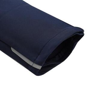 Alpine Pro kalhoty dětské dlouhé SMOOTO softshellové modré 116/122
