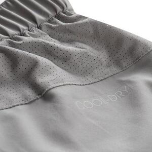 Alpine Pro kalhoty pánské krátké SPORT rychleschnoucí šedé L