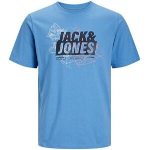 Jack&Jones Pánské triko JCOMAP Regular Fit 12252376 Pacific Coast XL
