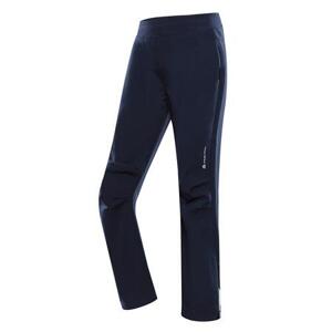 Alpine Pro kalhoty dětské dlouhé SMOOTO softshellové modré 140/146