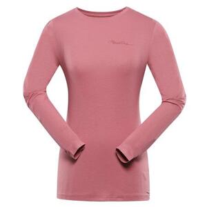 Alpine Pro triko dámské dlouhé EVICA růžové L, Růžová