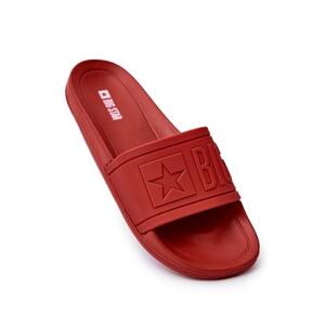 Big Star Shoes Pánské pantofle Big Star - červené Velikost: 41, Červená