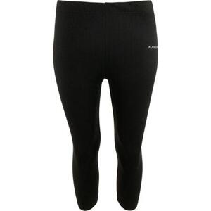 Alpine Pro kalhoty dámské 3/4 DAGANA černé XL, Černá