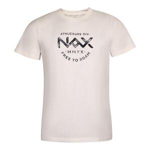 NAX Pánské triko VOBEW creme varianta pb S, Béžová