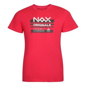 NAX Pánské triko VOBEW teaberry varianta pd S, Růžová