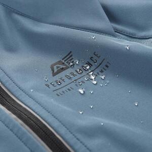 ALPINE PRO Pánská softshellová bunda-vesta s membránou 2v1 SPERT blue mirage M, Modrá