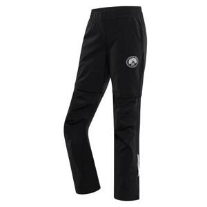 ALPINE PRO Dětské kalhoty s odepinatelnými nohavicemi NESCO black 140-146