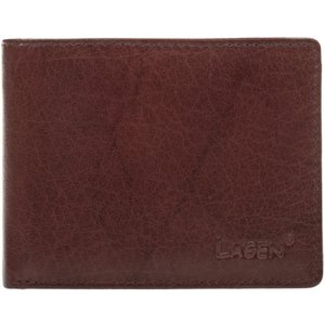 Lagen Pánská kožená peněženka 02310008 BRN
