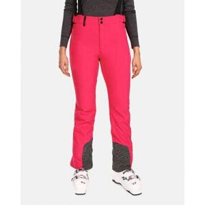 Kilpi Dámské softshellové lyžařské kalhoty RHEA-W Růžová Velikost: 46, PNK