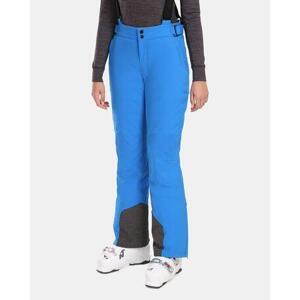 Kilpi Dámské lyžařské kalhoty ELARE-W Modrá Velikost: 42 Short