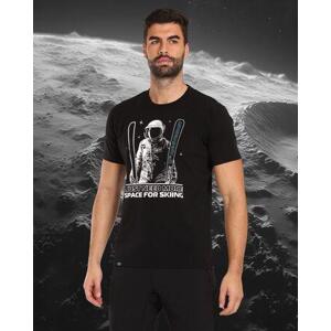 Kilpi Pánské bavlněné tričko LTD TRITON-M Černá Velikost: 3XL, BLK, XXXL