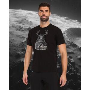 Kilpi Pánské tričko LTD CALYPSO-M Černá Velikost: M, BLK