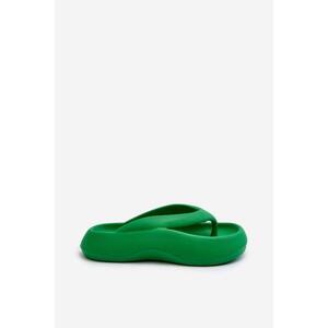 Kesi Dámské pěnové pantofle Green Roux Velikost: 40/41, Odstíny, zelené, 40 - 41