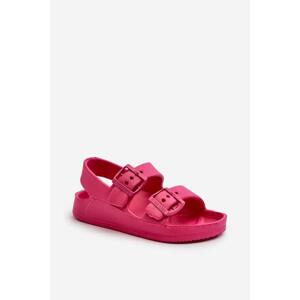 Big Star Shoes Dětské lehké sandále s přezkami BIG STAR Fuchsia Velikost: 26, Růžová