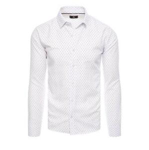 Dstreet DX2460 M bílá pánská košile