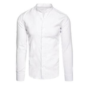 Dstreet DX2551 bílá pánská košile Velikost: XXL