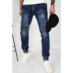 Dstreet Pánské modré džínové kalhoty UX4135 M