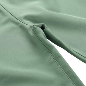ALPINE PRO Dětské softshellové kalhoty ZAZO aspen green 92-98