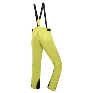 ALPINE PRO Pánské lyžařské kalhoty s membránou ptx OSAG sulphur spring XXL