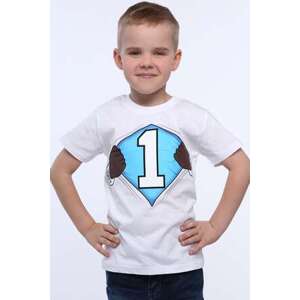 FASARDI Chlapecké tričko s číslem 110 bílé