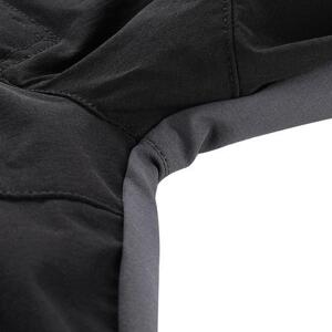 ALPINE PRO Dětské softshellové kalhoty FIRSTO black 140-146