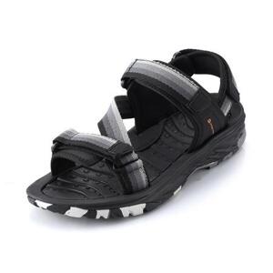 ALPINE PRO Pánské letní sandály GERF black 41, Černá