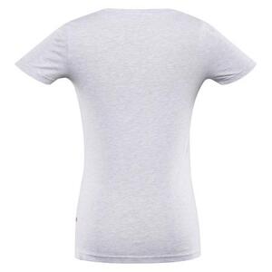 ALPINE PRO Dámské bavlněné triko BOLENA white varianta pb L, Bílá