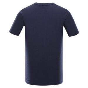 ALPINE PRO Pánské bavlněné triko LEFER mood indigo varianta pd XS, Modrá