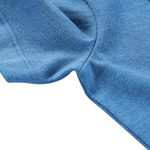 ALPINE PRO Dětské bavlněné triko BIGERO vallarta blue varianta pc 164-170, Modrá