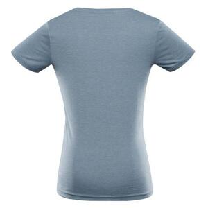ALPINE PRO Dámské bavlněné triko BOLENA blue mirage varianta pa S-L, Modrá
