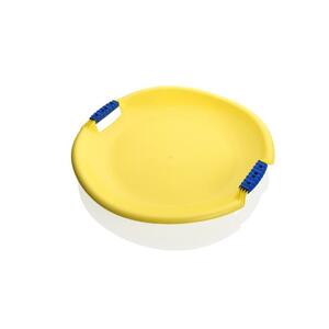 Sáňkovací talíř TORNÁDO SUPER PLASTKON 56 cm, žlutá