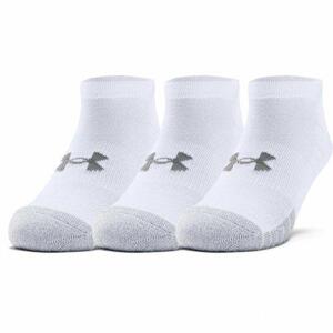 Under Armour Unisexové nízké ponožky Heatgear NS white M, Bílá, 40 - 42