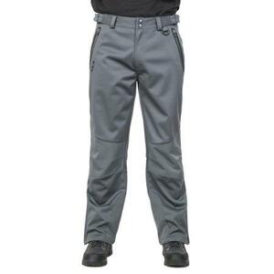 DLX Pánské softshellové nezateplené kalhoty Trespass HOLLOWAY, carbon, L