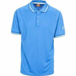 Trespass Pánské triko s límečkem Bonington, Modrá, XL