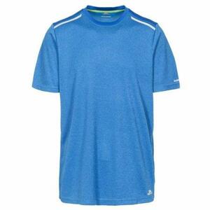 Trespass Pánské triko Astin - velikost L vibrant blue marl M, Tmavě, modrá
