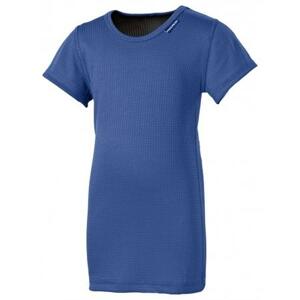 PROGRESS MS NKRD dětské funkční tričko s krátkým rukávem 116/1 středně modrá, 116