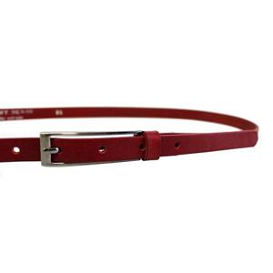 Penny Belts Dámský kožený opasek 15-1-93 red 105 cm