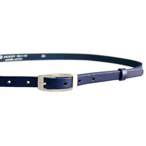 Penny Belts Dámský kožený opasek 15-2-56 dark blue 110 cm