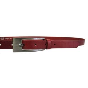 Penny Belts Dámský kožený opasek 20-177-93 red 100 cm