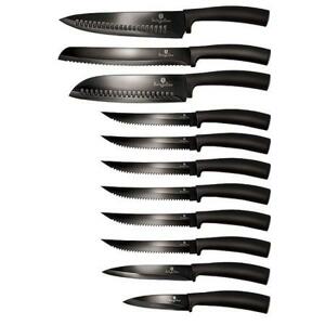Berlingerhaus Sada nožů s nepřilnavým povrchem 11 ks Royal Black Collection  BH-2608