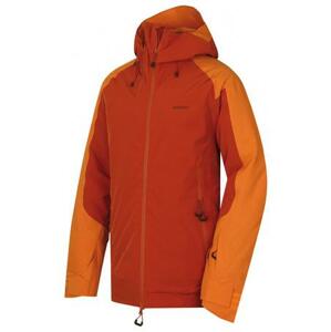 Husky Pánská lyžařská bunda Gambola M oranžovohnědá XL