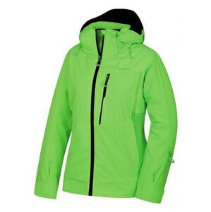 Husky Dámská lyžařská bunda Montry L neonově zelená M
