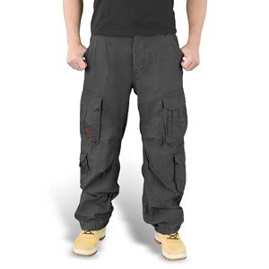 SURPLUS Kalhoty AIRBORNE VINTAGE ČERNÉ - Akce Velikost: 2XL