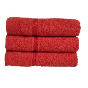Top textil Dětský ručník 30x30 cm červený