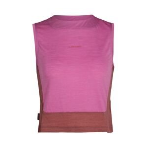 dámské merino tílko ICEBREAKER Wmns ZoneKnit Tank, Cosmic/Grape/Cb velikost: L