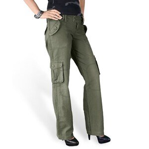 SURPLUS Kalhoty dámské LADIES ZELENÉ - Akce Velikost: 36