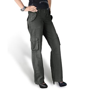 SURPLUS Kalhoty dámské LADIES ČERNÉ - Akce Velikost: 38