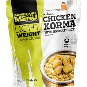 Hlavní jídlo Adventure menu Kuře Korma s rýží basmati