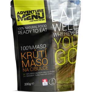 Hlavní jídlo Adventure menu 100% Krůtí maso na cibulce