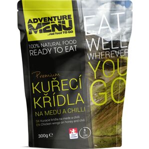 Hlavní jídlo Adventure menu Kuřecí křídla na medu a chilli